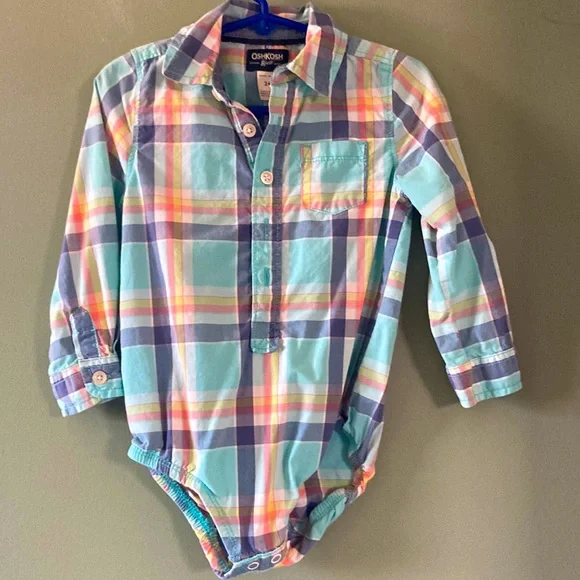 OshKosh Boys Dress Shirt 24Mo - Picture 1 of 1